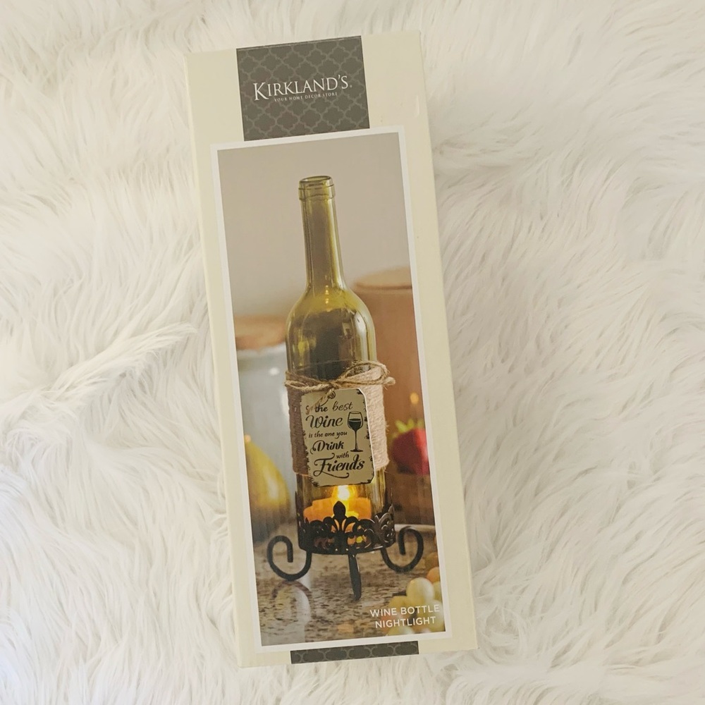 Kirkland’s Wine Bottle Nightlight